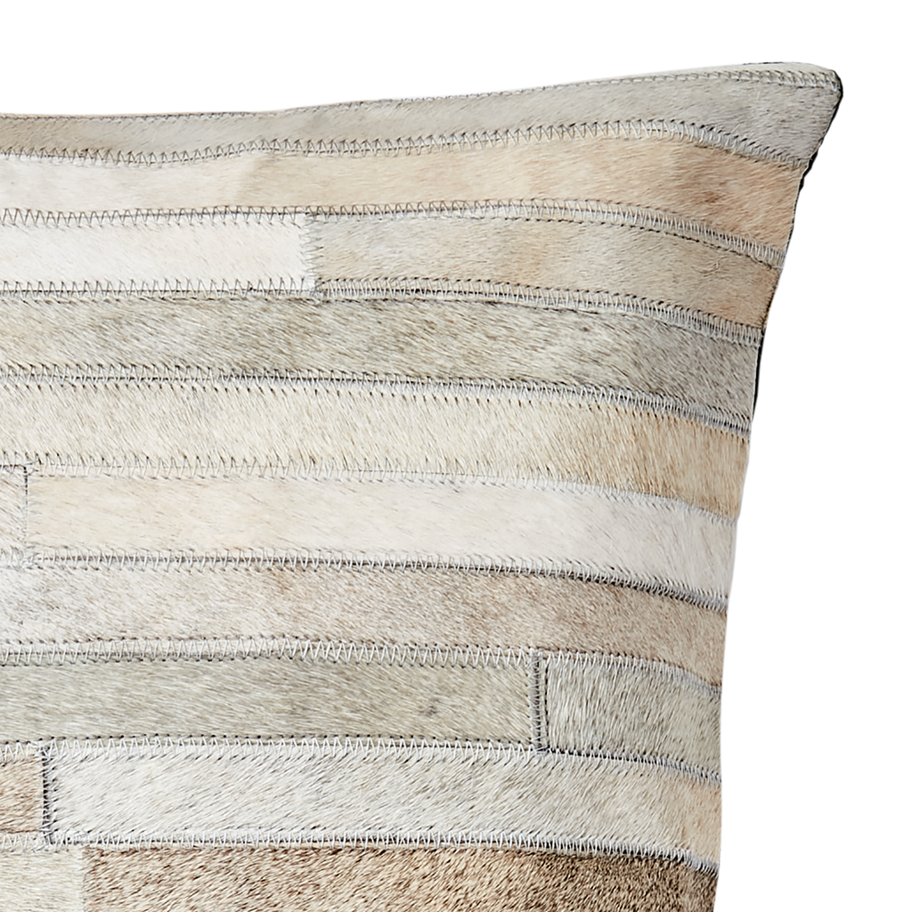 SAVANNA Kuddfodral, Beige/svart/ombre 2st