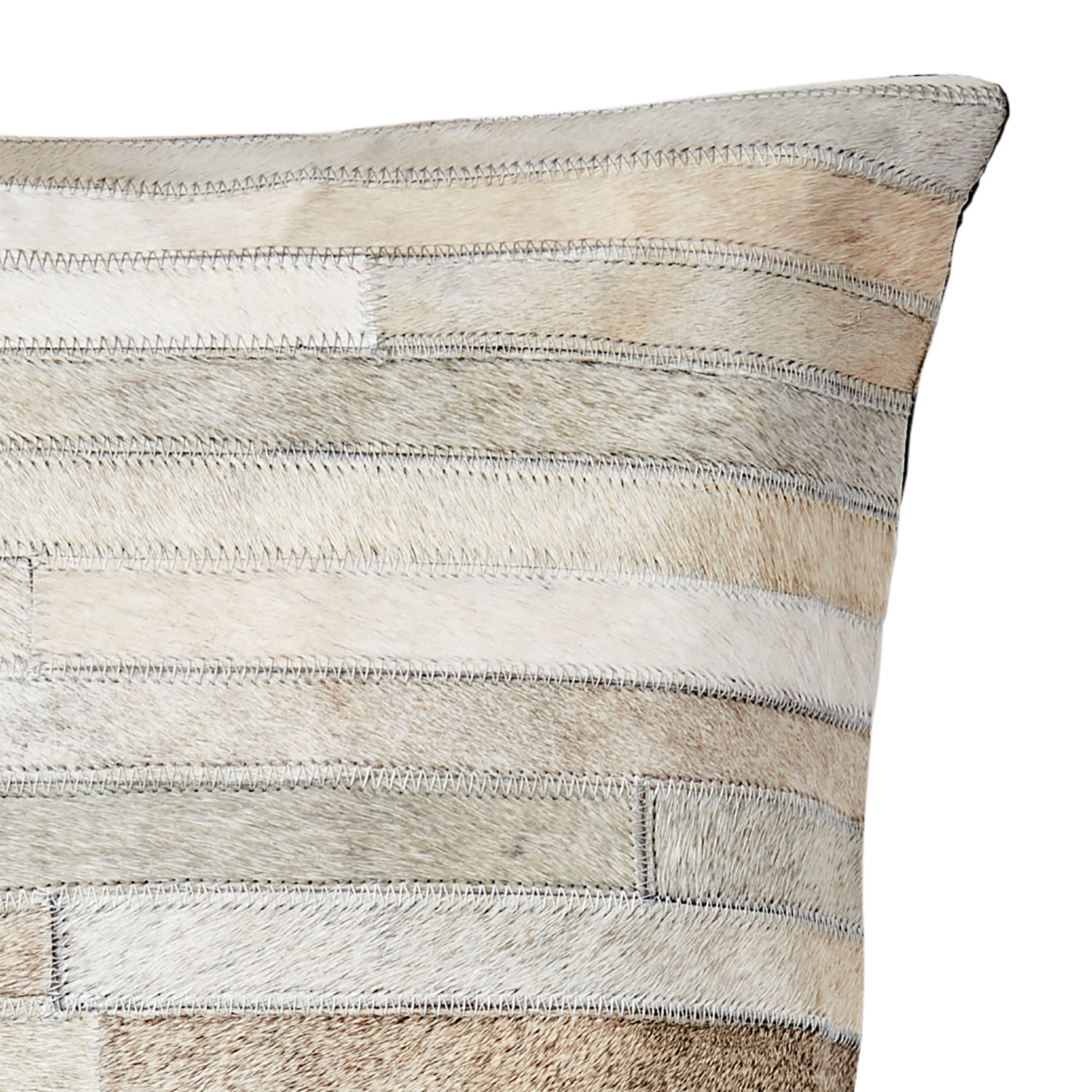 SAVANNA Kuddfodral, Beige/svart/ombre 2st