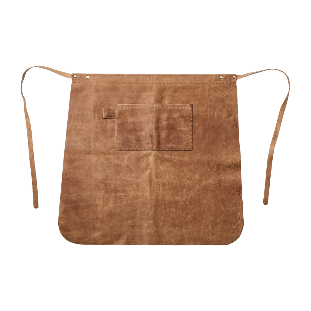 OXFORD Förkläde, Brun