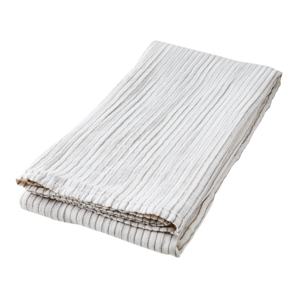 ELSA Bordsduk, Elfenben/olivgrön