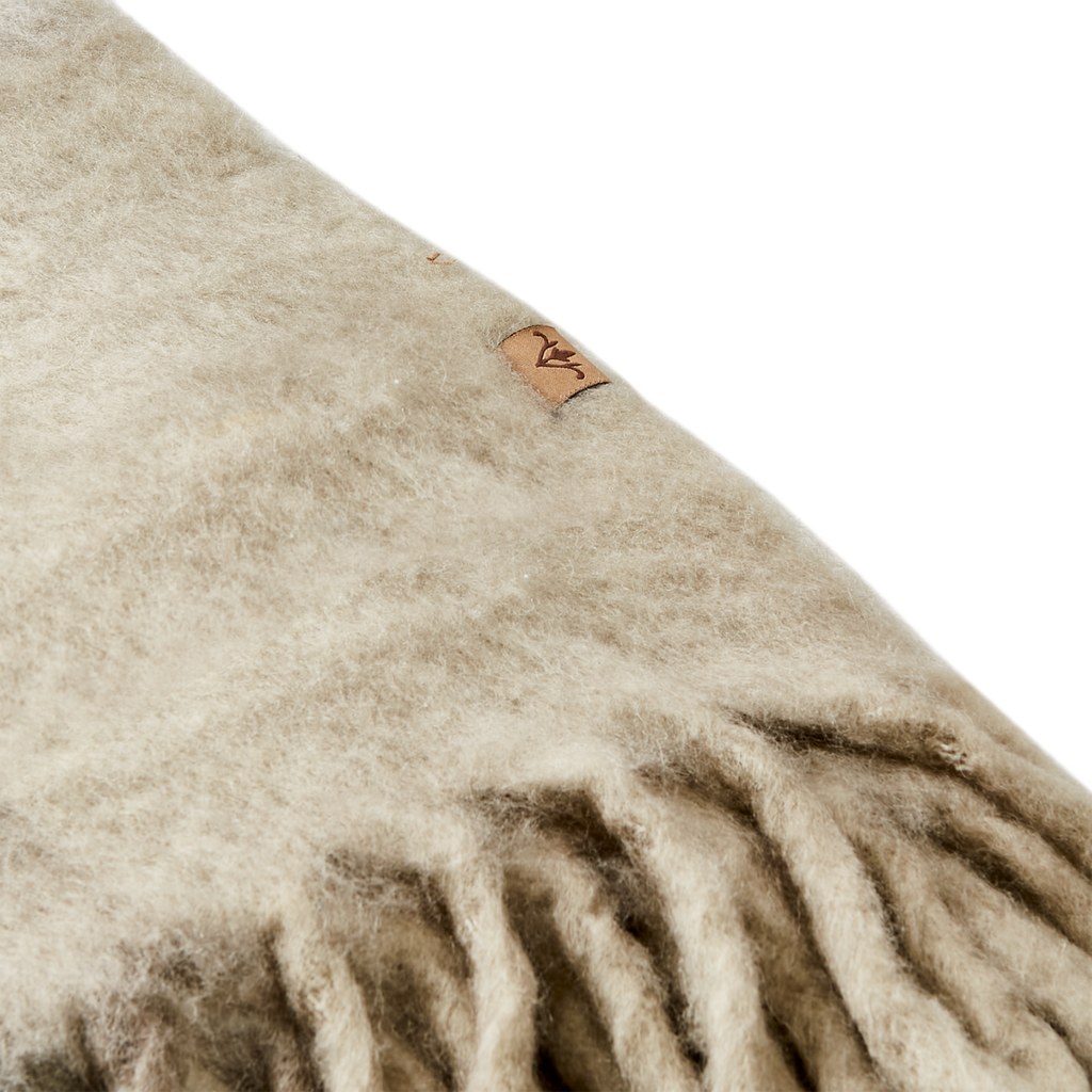 FRASSE Filt, Beige/grå/grön 2st