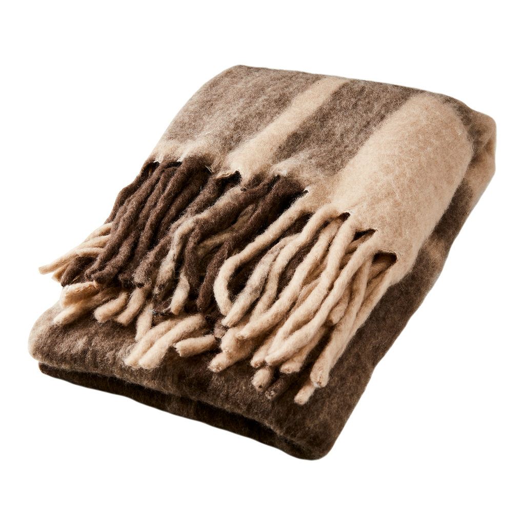 FRASSE Filt, Brun/beige/grå 2st