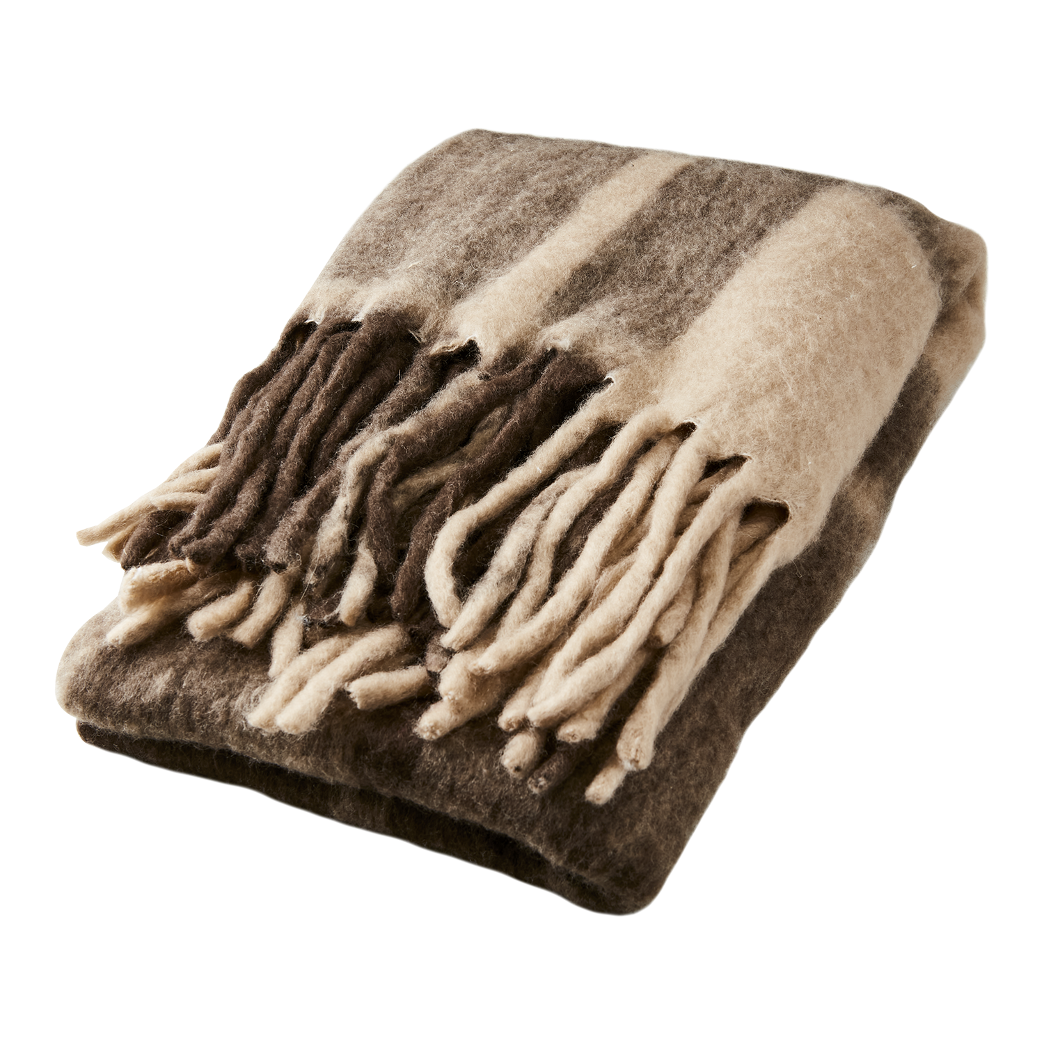 FRASSE Filt, Brun/beige/grå 2st