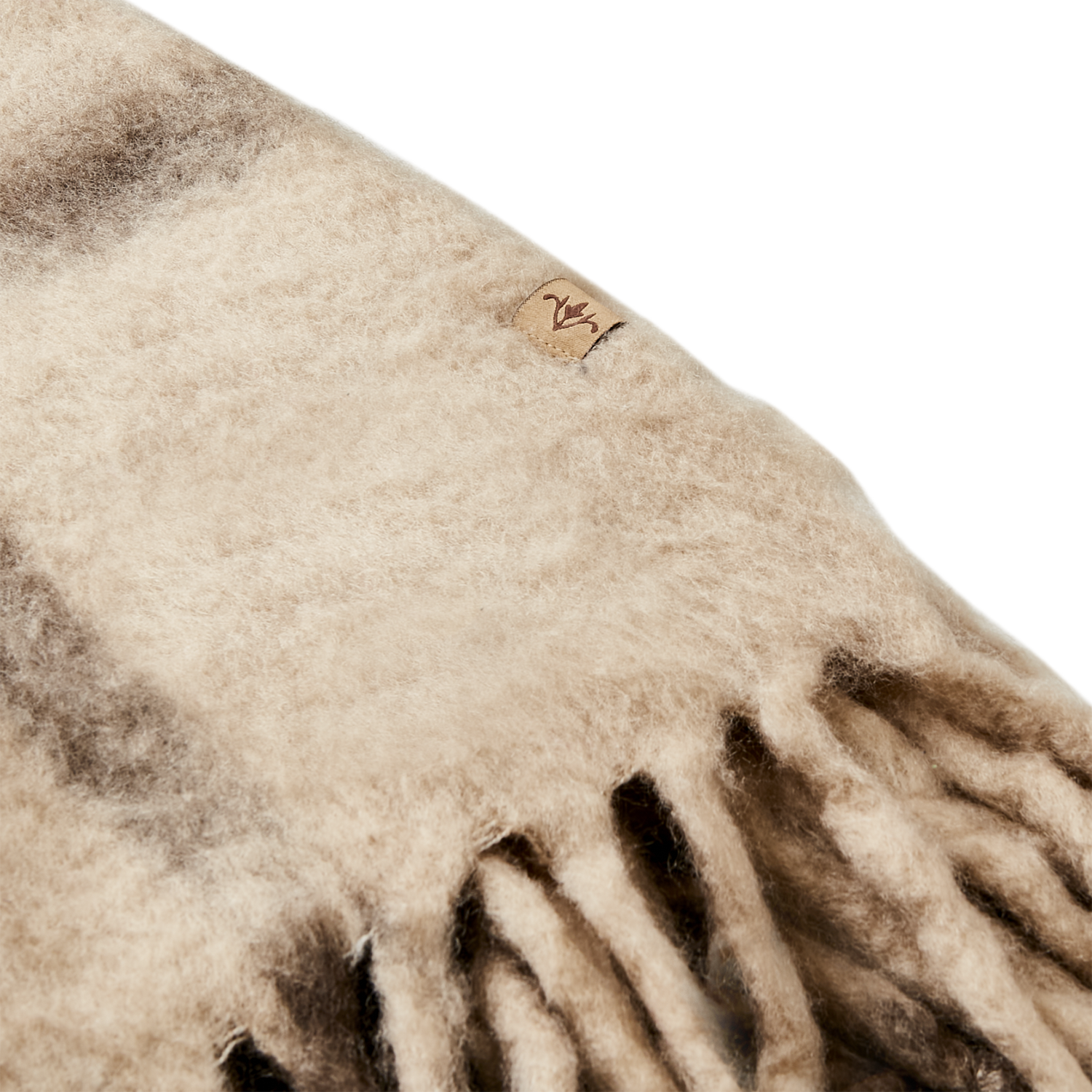 FRASSE Filt, Brun/beige/grå 2st