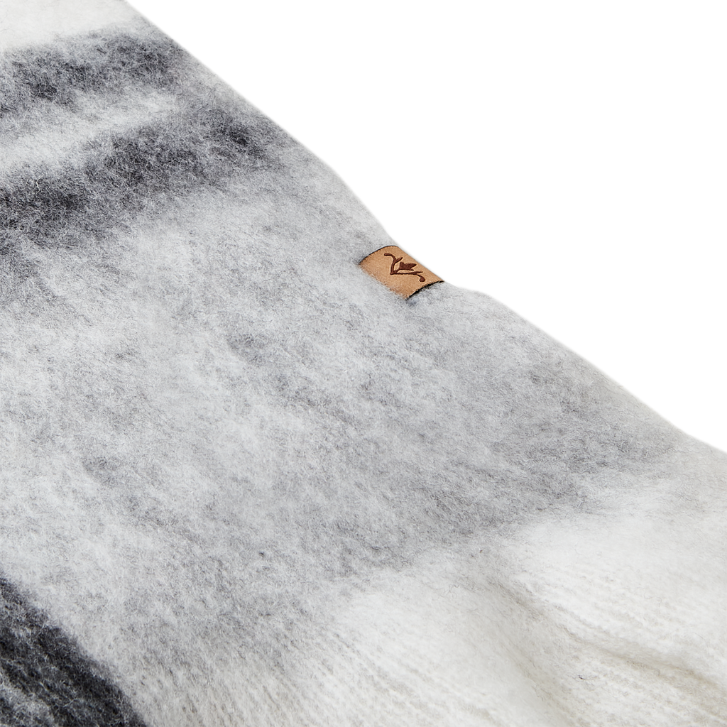 FRASSE Filt, Svart/grå/vit 2st