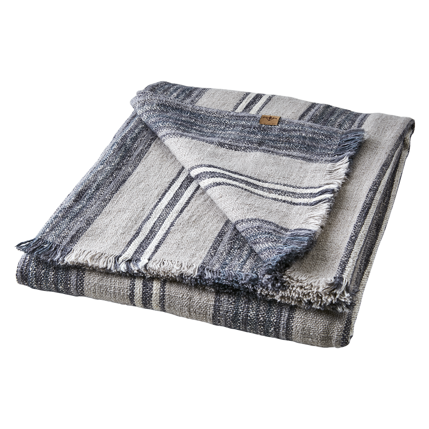 HILDA Filt/duk, Grå/blå