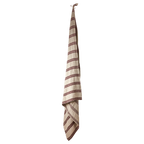 NOEL Bordsduk, Röd/lingrå