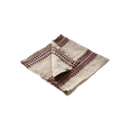 NOEL Servett, Röd/lingrå 12st