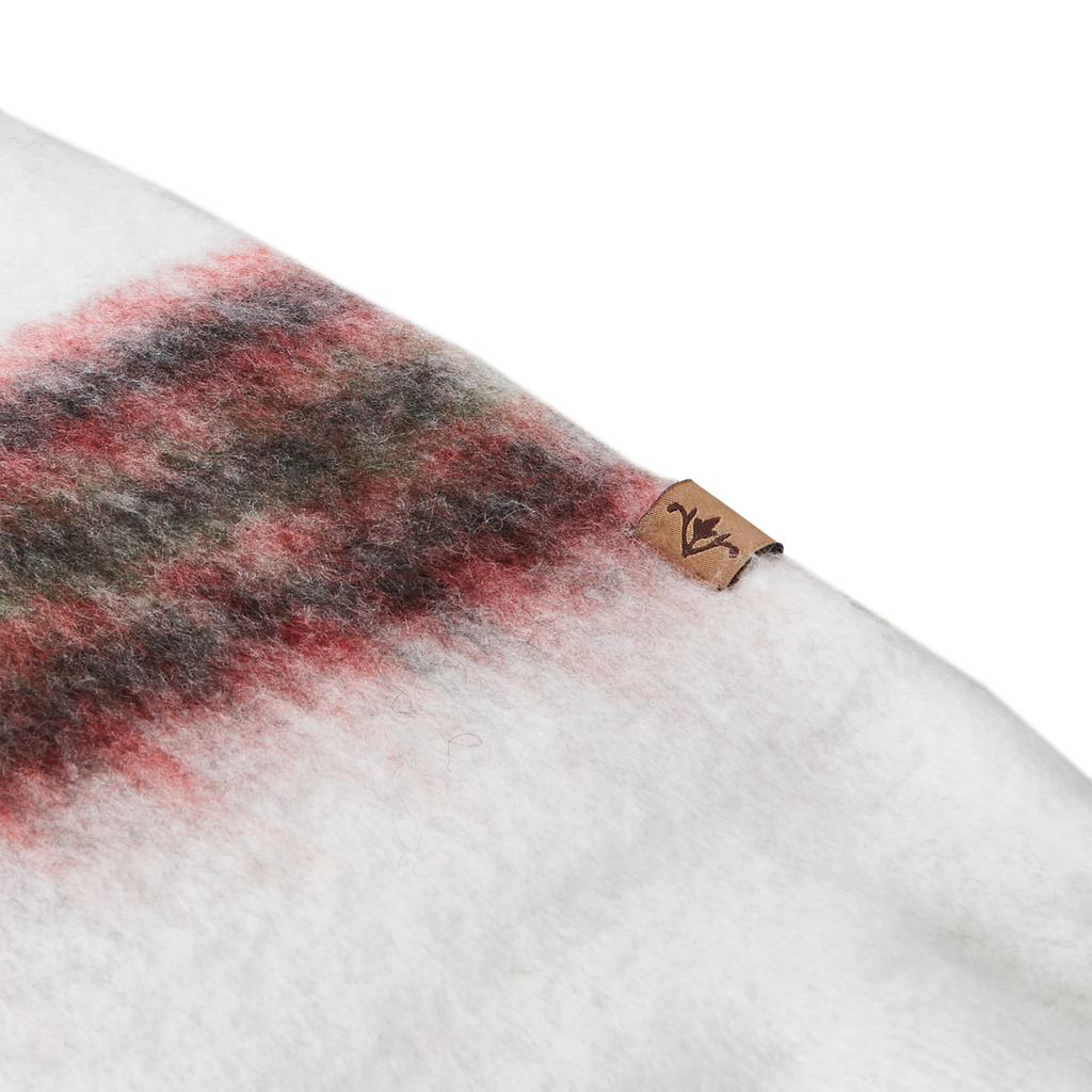 FRASSE Filt, Röd/grön/vit 2st