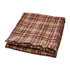 TAGE Filt, Flerfärgad/senapsgul