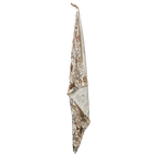 AGNES Bordsduk, Brun/vit