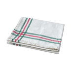 FLISA Bordsduk, Vit/grön /röd