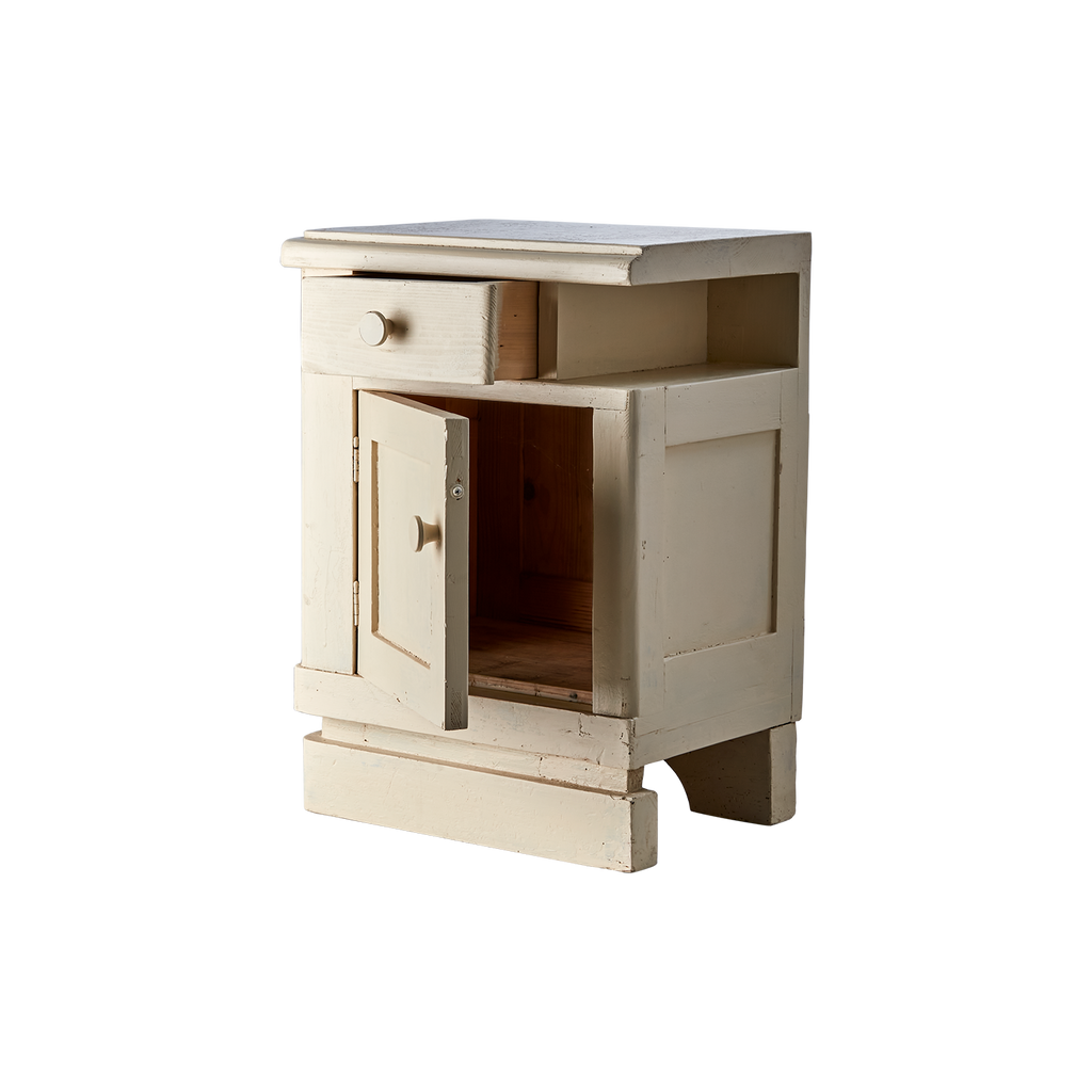 ENOK Sängbord, Elfenben