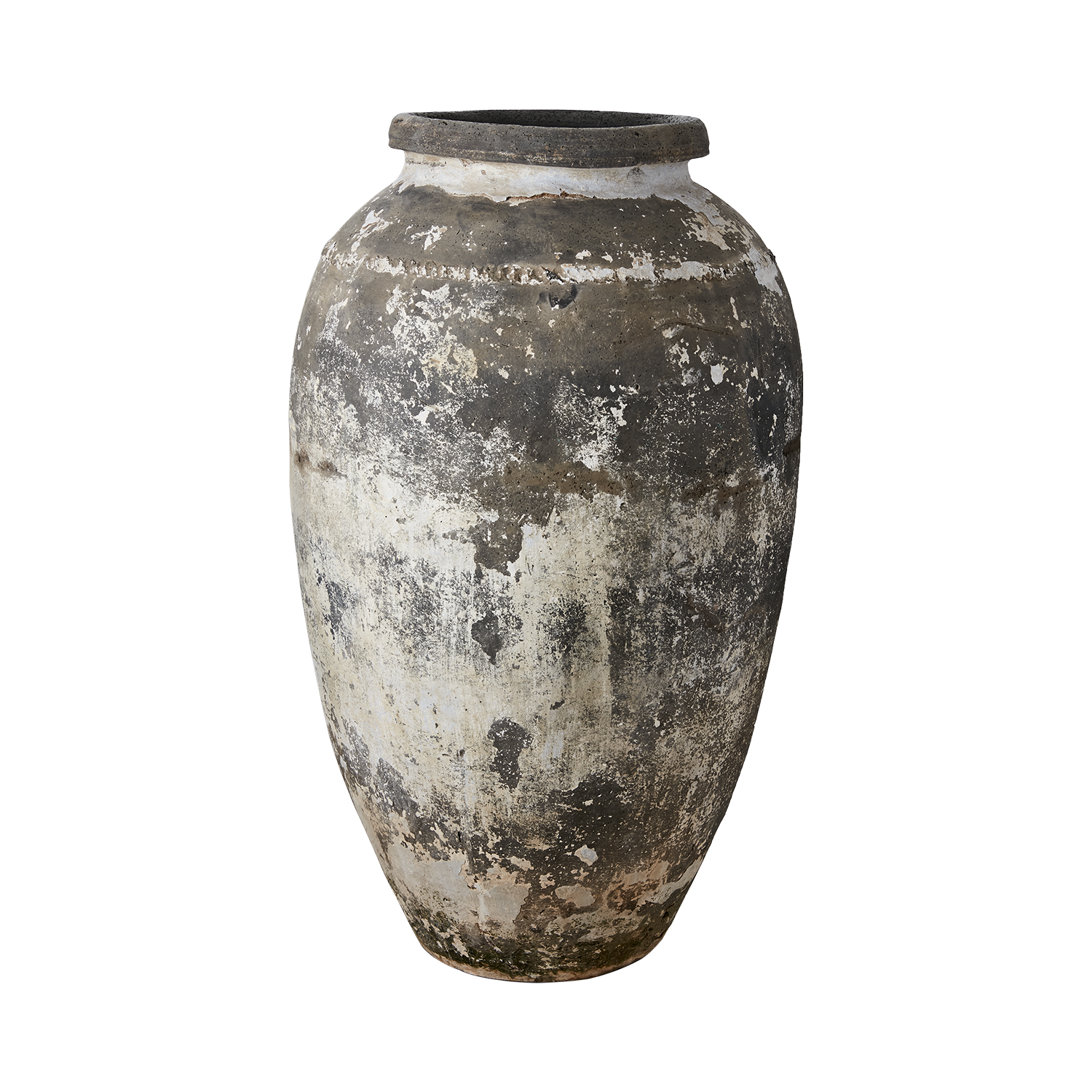 ENOK Kruka, Grå/vit