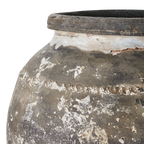 ENOK Kruka, Grå/vit