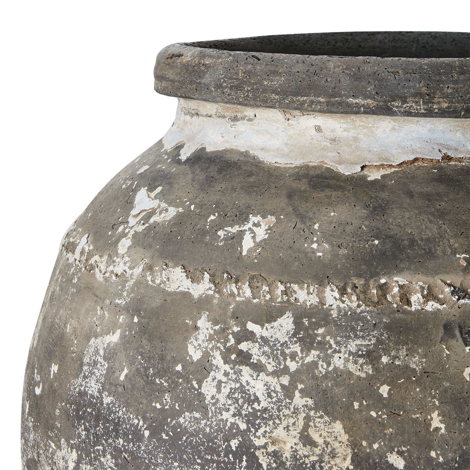 ENOK Kruka, Grå/vit