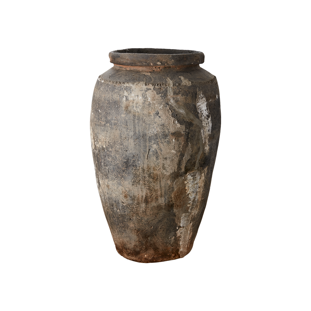 ENOK Kruka, Grå/vit