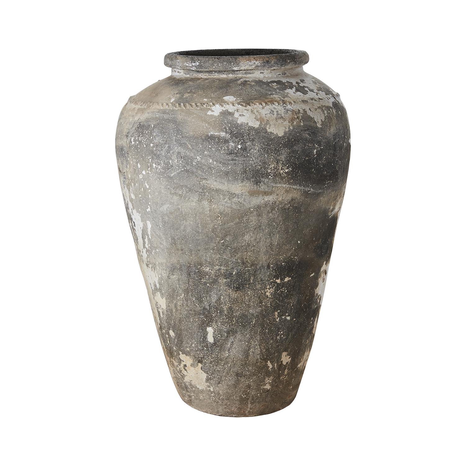 ENOK Kruka, Grå/vit