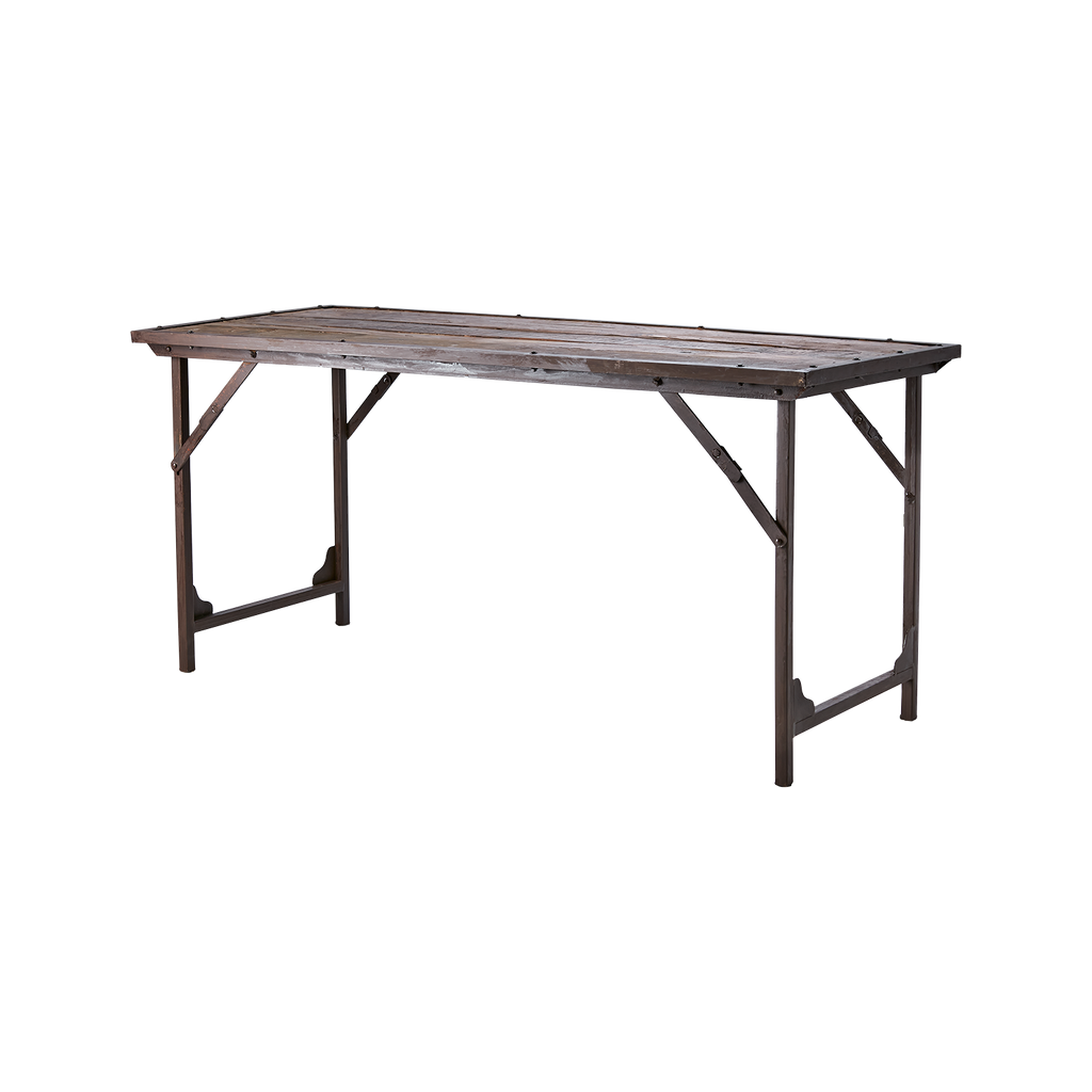 TREASURE Ihopvikbart bord, Brun