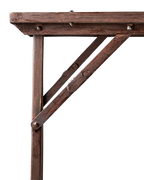 TREASURE Ihopvikbart bord, Brun