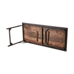 TREASURE Ihopvikbart bord, Brun