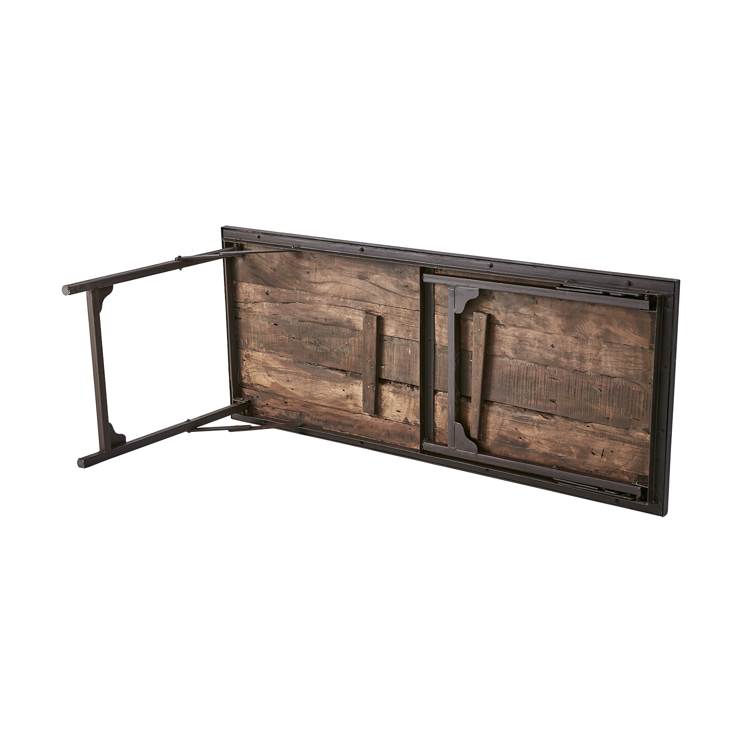 TREASURE Ihopvikbart bord, Brun