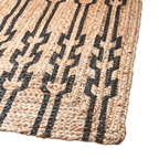 JUNI Matta L, Natur/svart