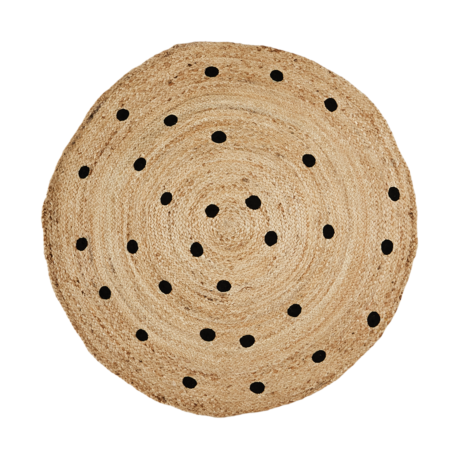 JUNI Matta S, Natur/svart