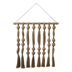 MILLA Väggdekoration, Natur/mörkröd