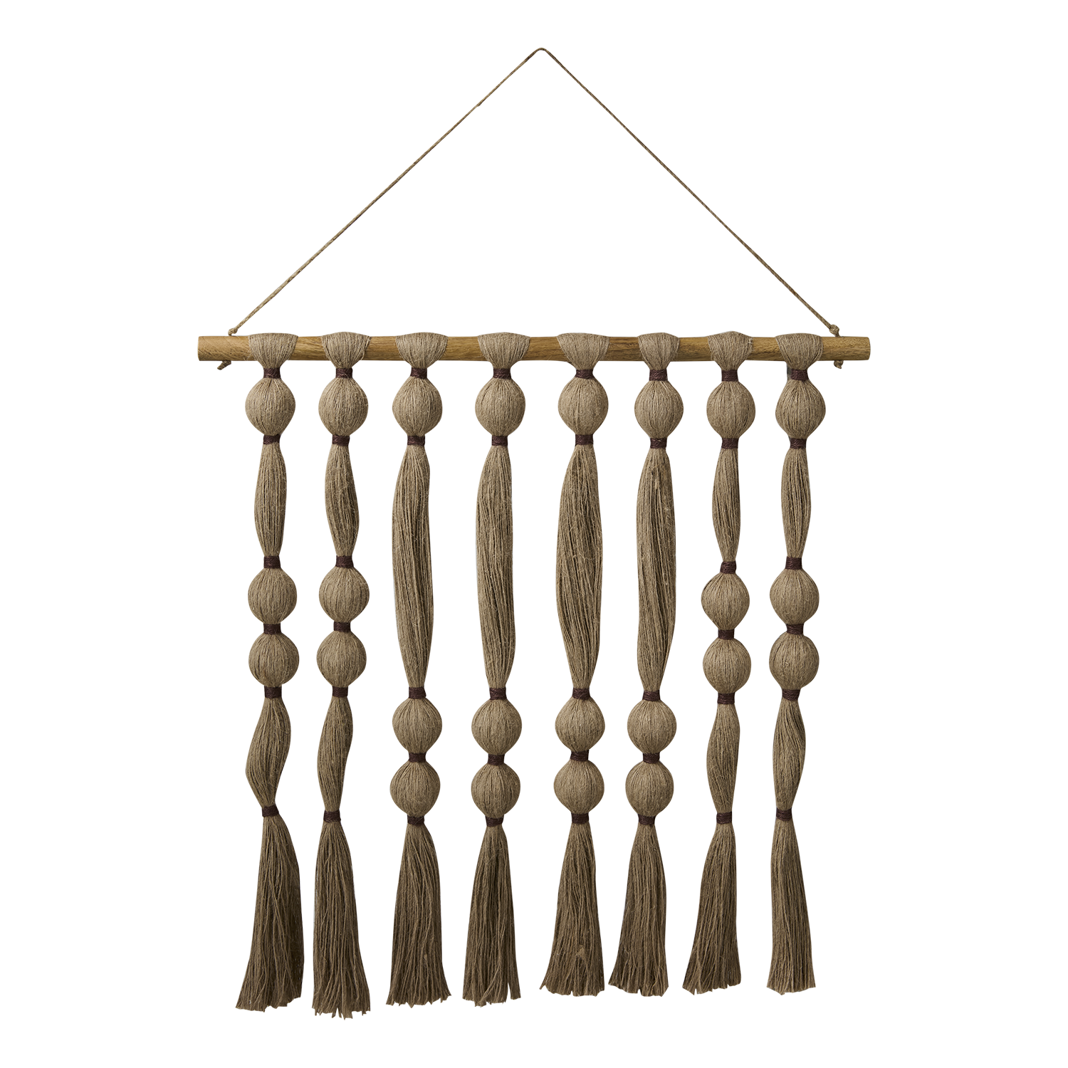 MILLA Väggdekoration, Natur/mörkröd