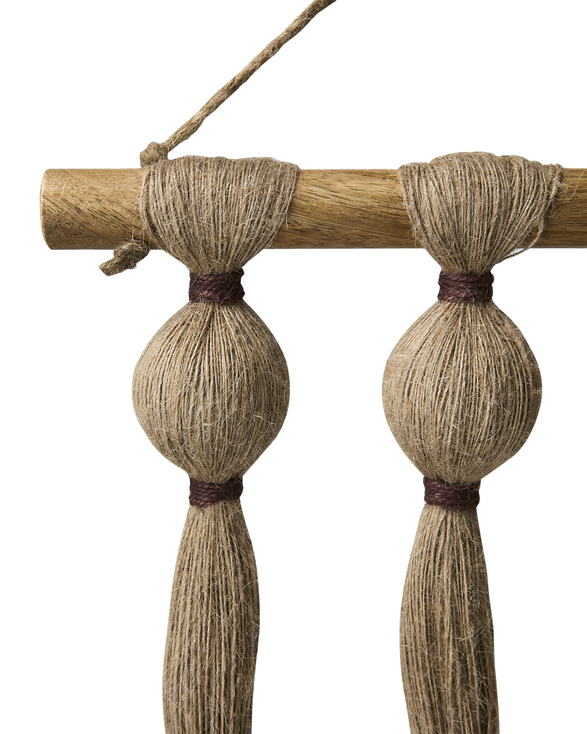 MILLA Väggdekoration, Natur/mörkröd