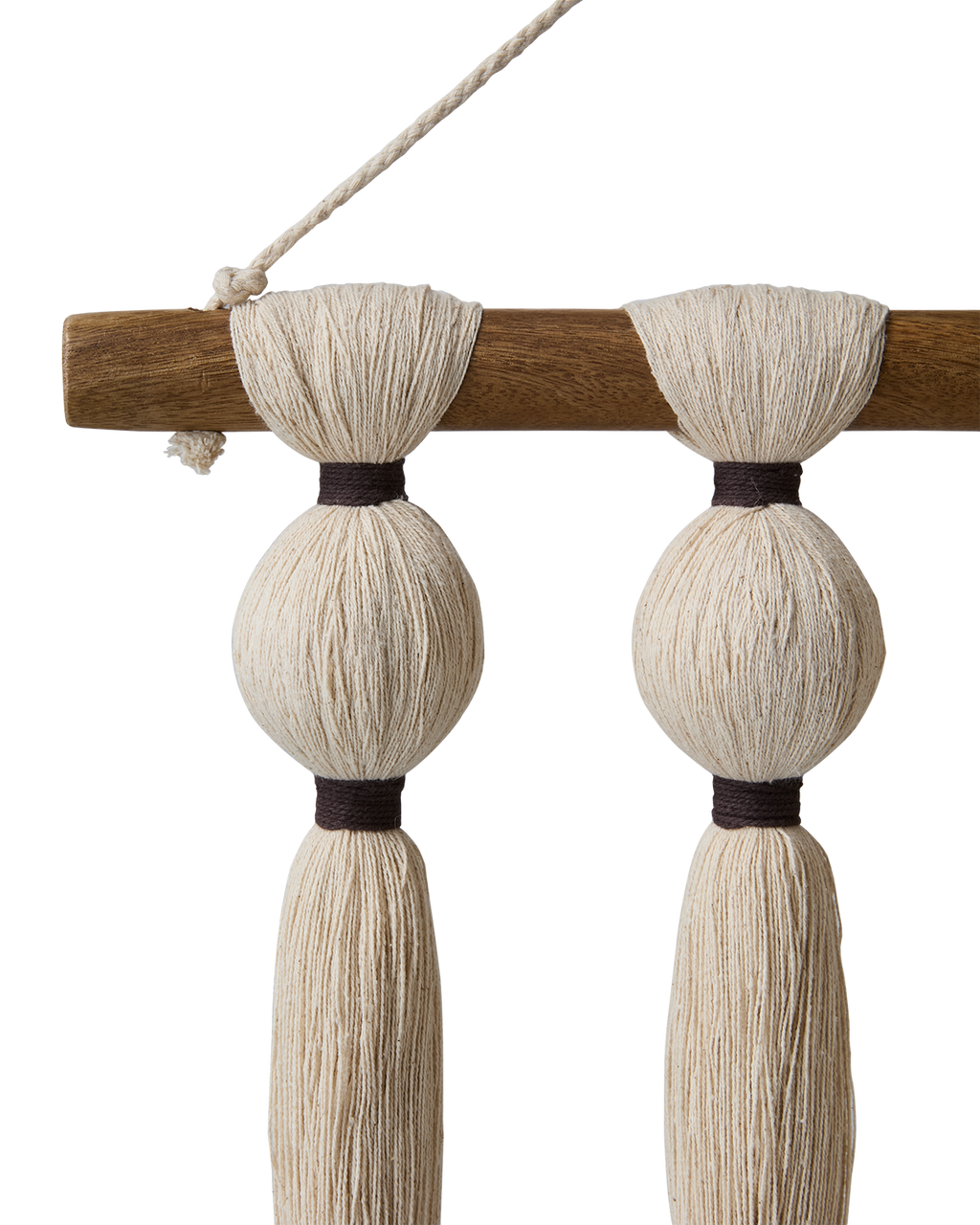 MILLA Väggdekoration, Vit/brun