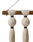 MILLA Väggdekoration, Vit/brun