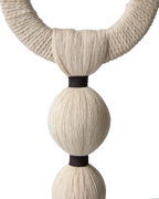 MILLA Väggdekoration, Vit/brun