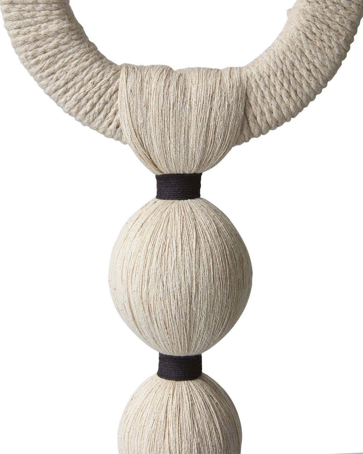 MILLA Väggdekoration, Vit/brun