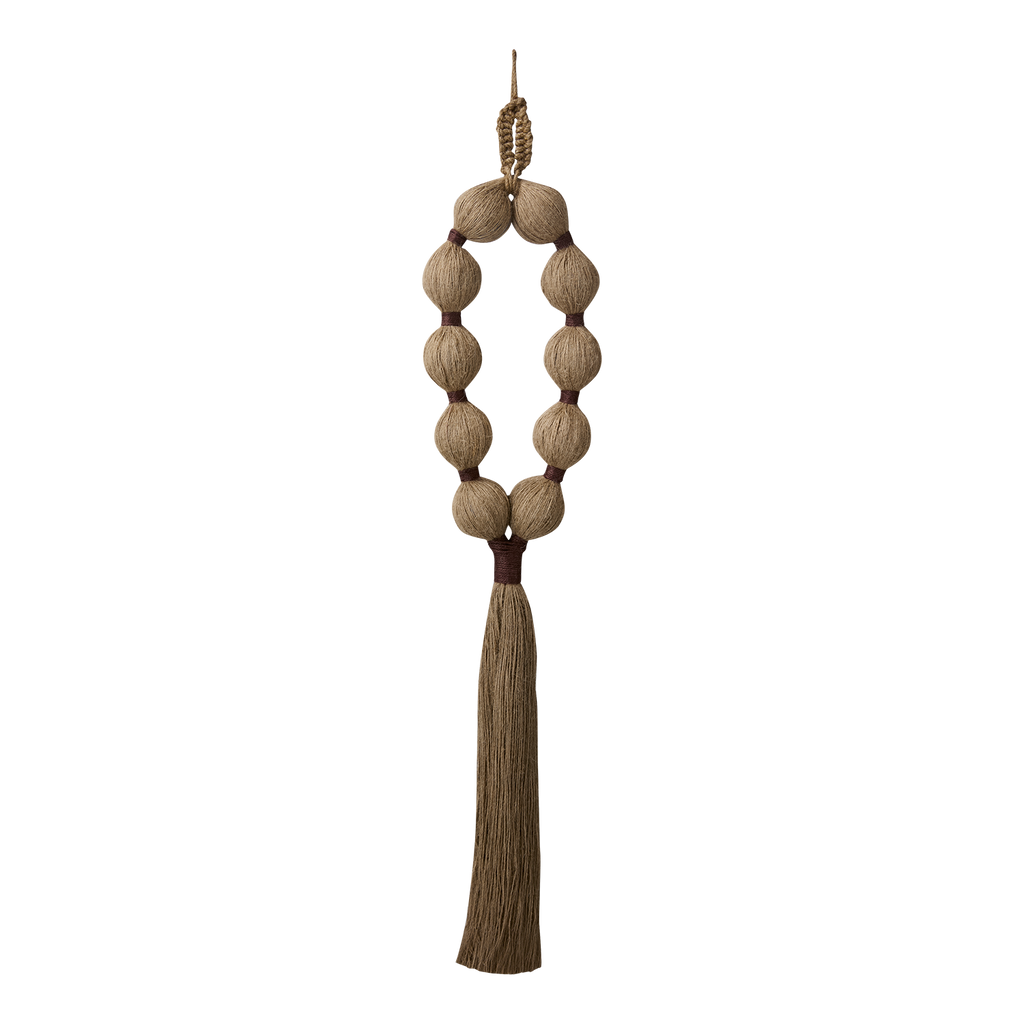 MILLA Väggdekoration, Natur/mörkröd