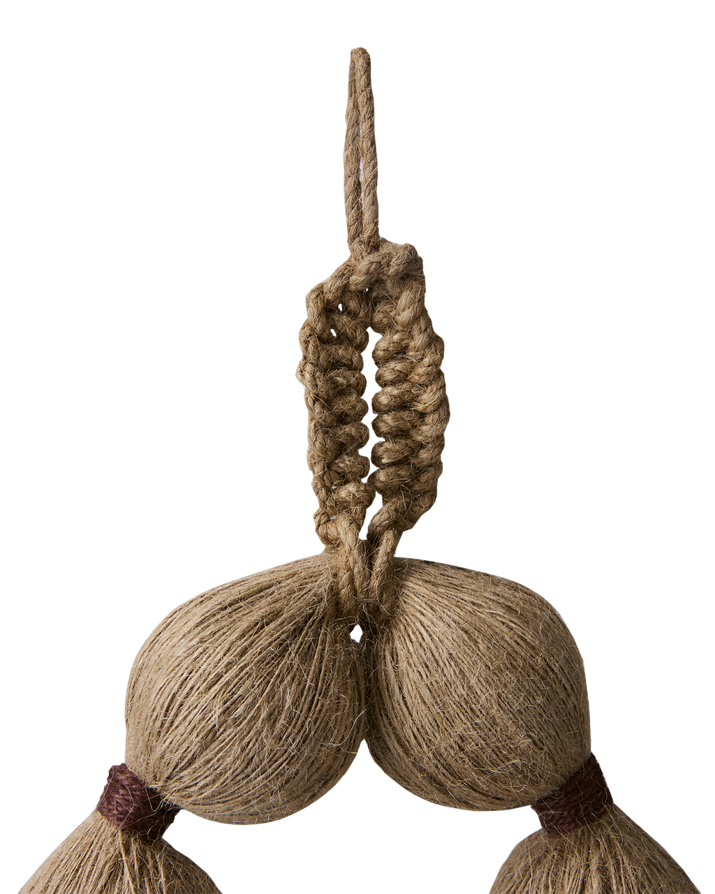 MILLA Väggdekoration, Natur/mörkröd