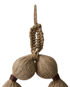 MILLA Väggdekoration, Natur/mörkröd