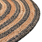 JUNI Matta L, Natur/svart