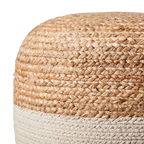 JUNI Sittpuff, Natur/elfenben