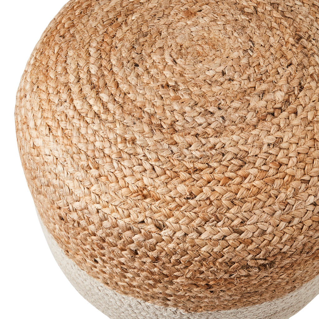 JUNI Sittpuff, Natur/elfenben