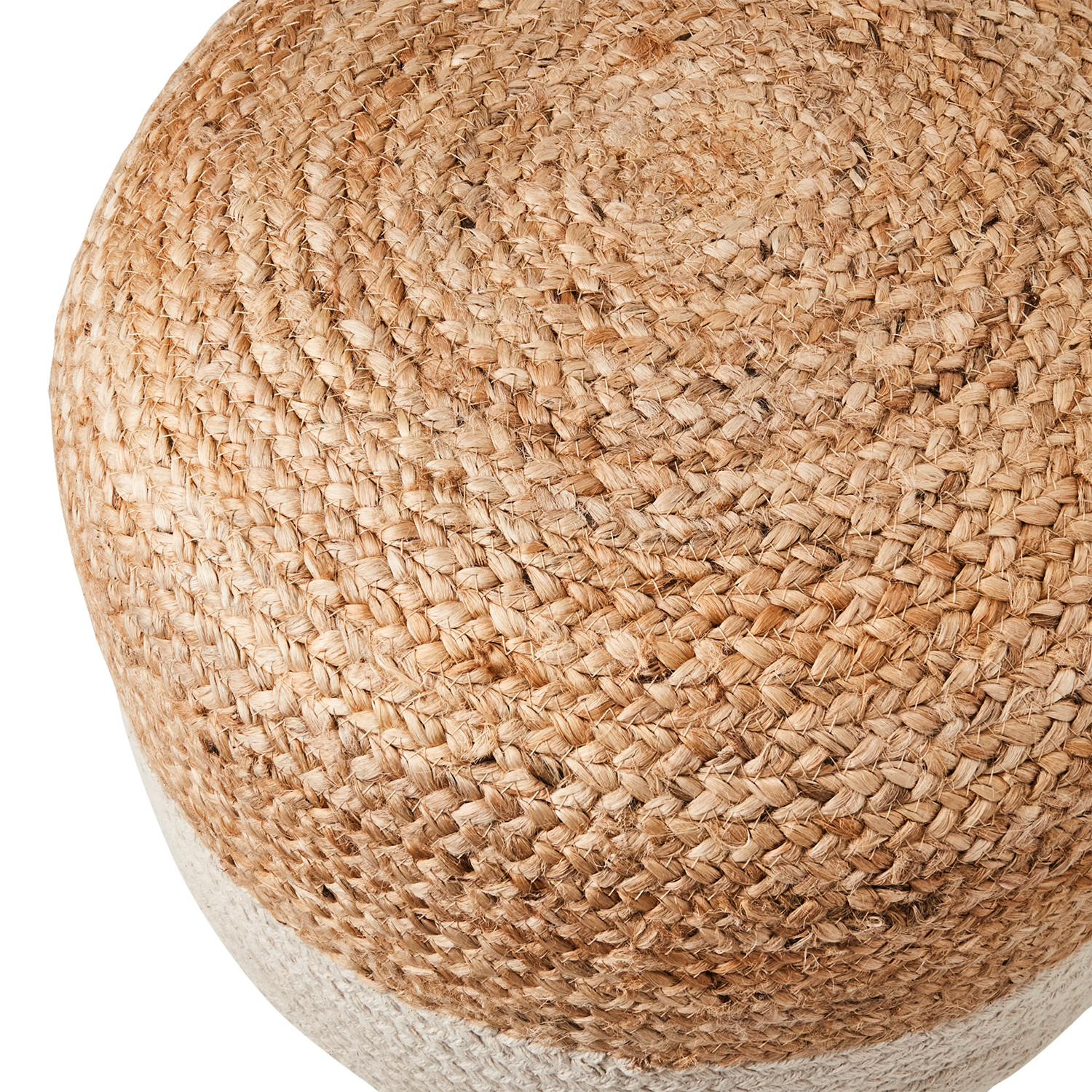 JUNI Sittpuff, Natur/elfenben