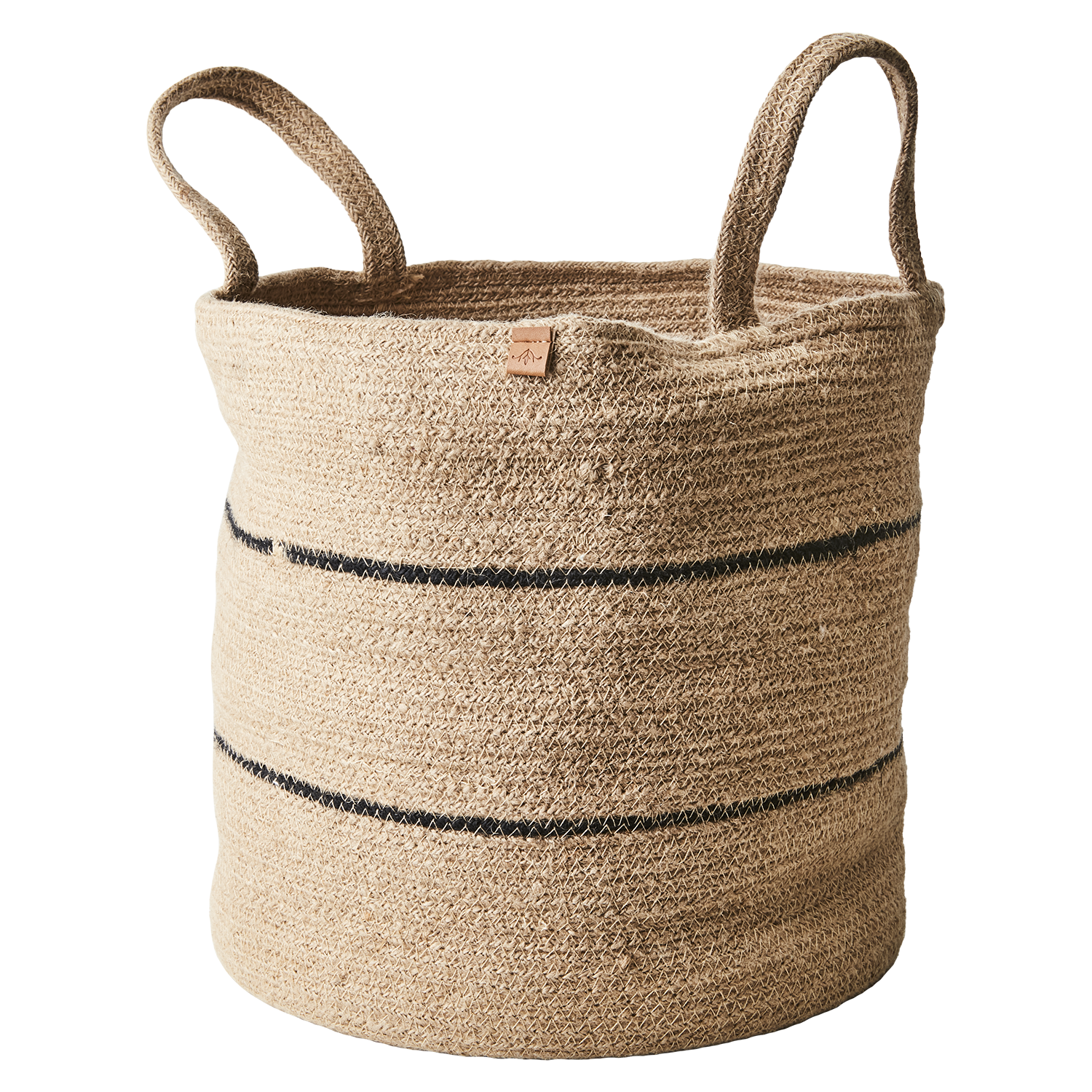 COLLECT Korg, set om 2, Natur/svart