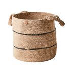 COLLECT Korg, set om 2, Natur/svart