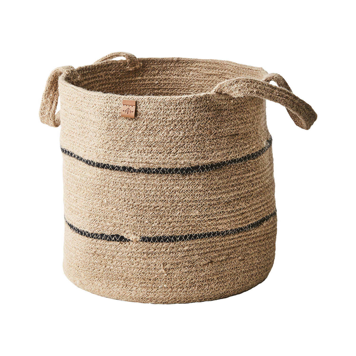 COLLECT Korg, set om 2, Natur/svart