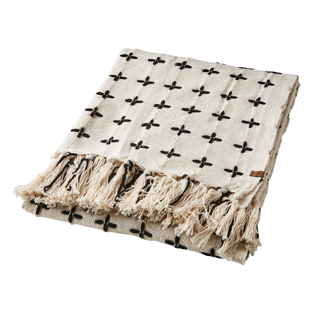 MAJA Filt, Senapsgul/vit 2st