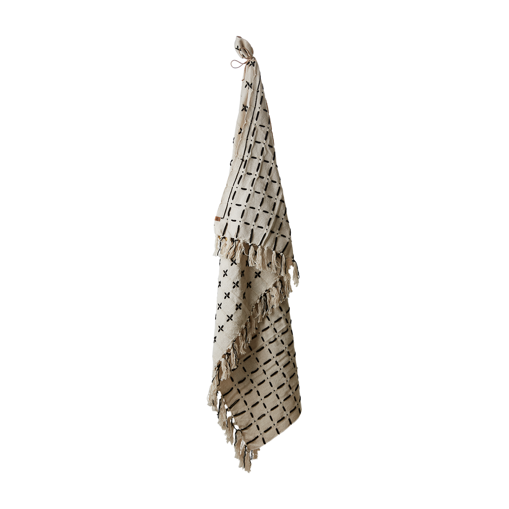 MAJA Filt, Senapsgul/vit 2st