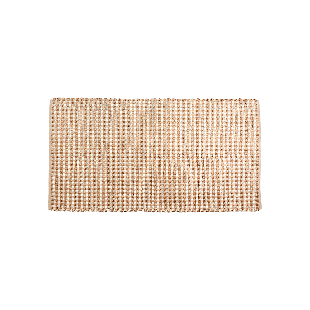 VENDELA Matta XS, Beige/elfenben