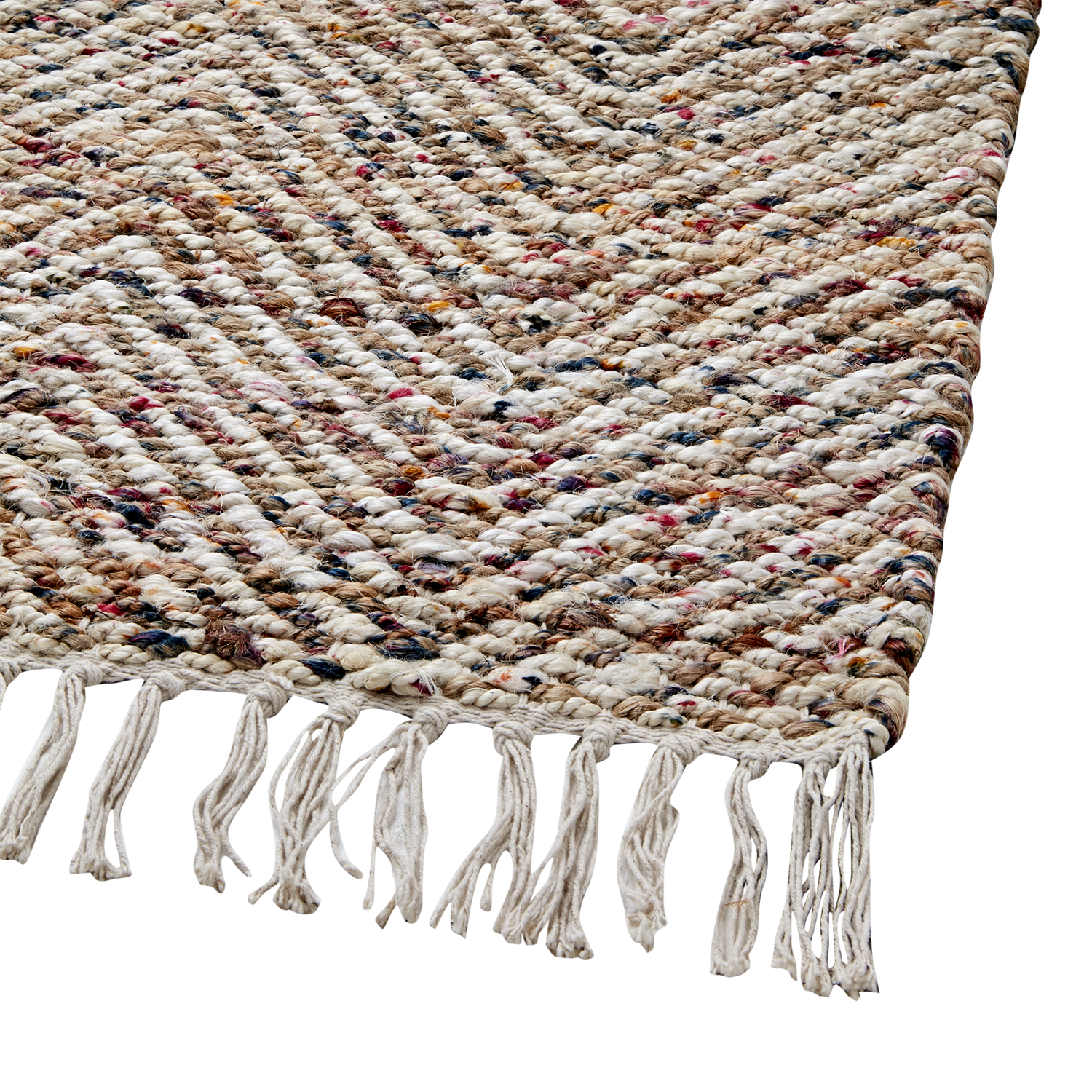 JUNI Matta, Natur/flerfärgad