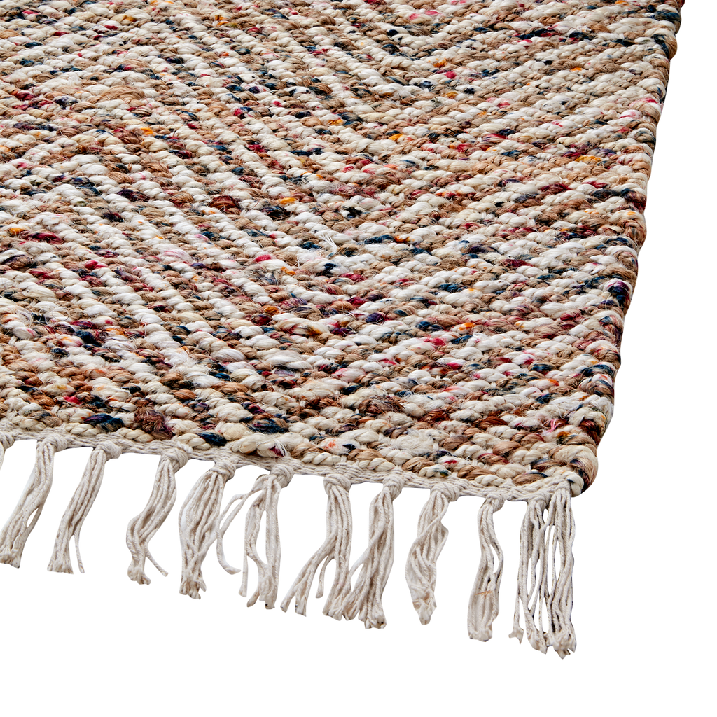 JUNI Matta, Natur/flerfärgad